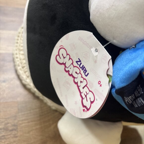 Zuru Snackles Daisy The Cow Mike & Ike Plush 14" NEW w TAG - Picture 3 of 5